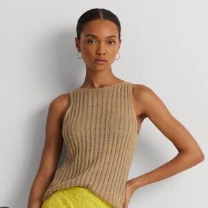 NWT Lauren/Ralph Lauren - Rib-Knit Pattern Texture - Size: Medium